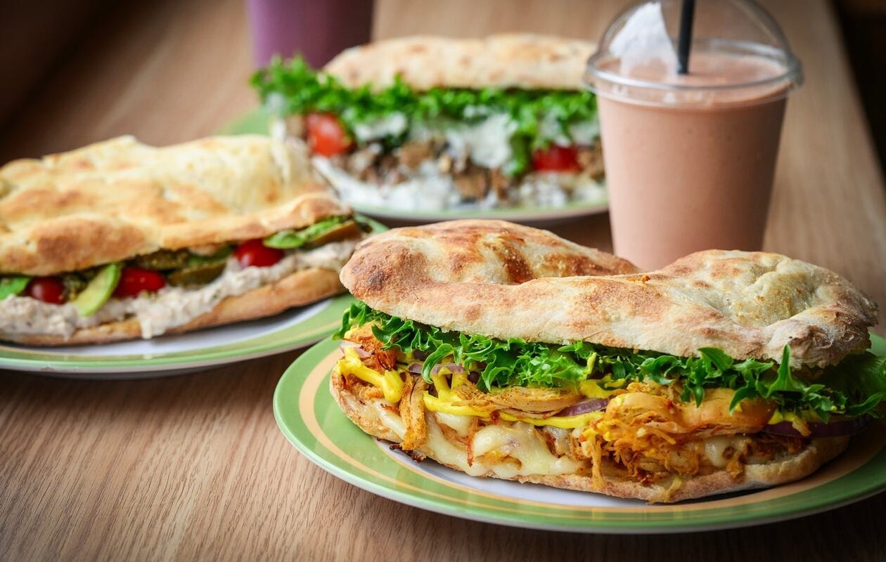 Valgfri Sandwich + Smoothie