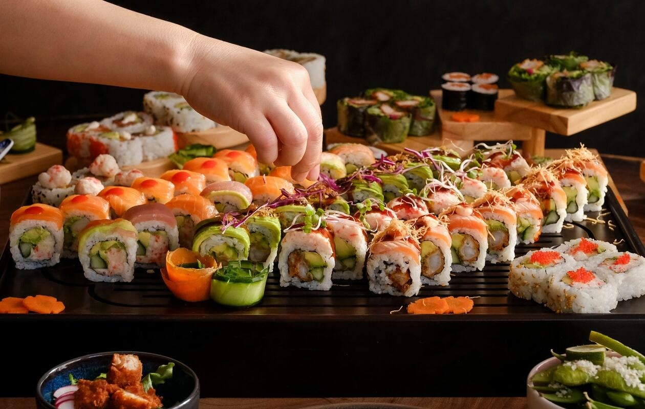 All you can eat Sushi