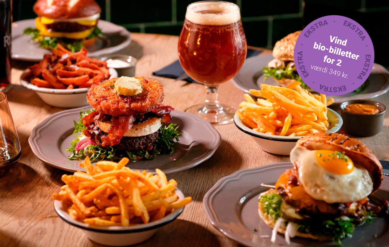 Valgfri Burgermenu hos legendariske Halifax - Spar over 50%