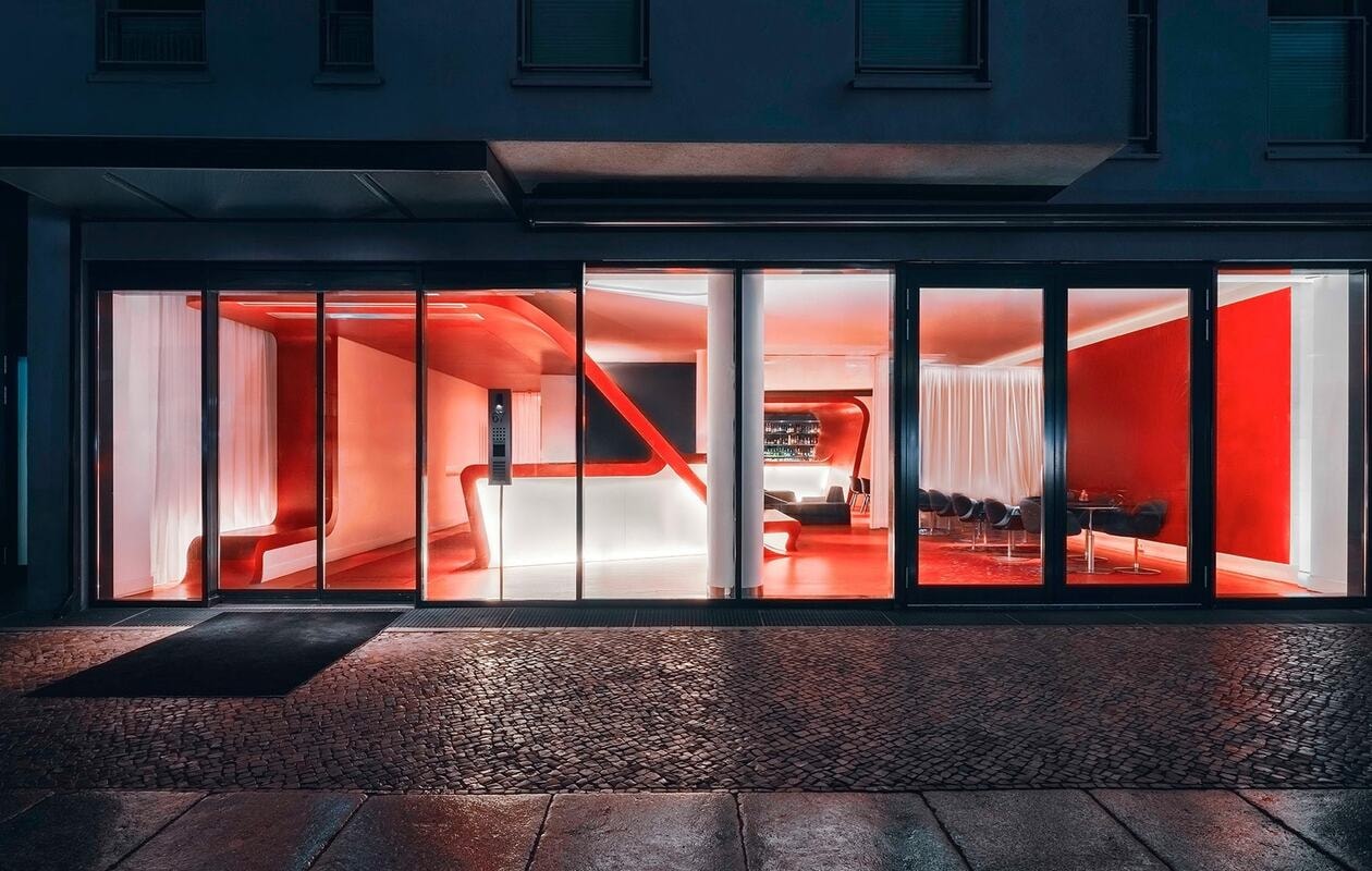Bo på design-hotel i Berlin