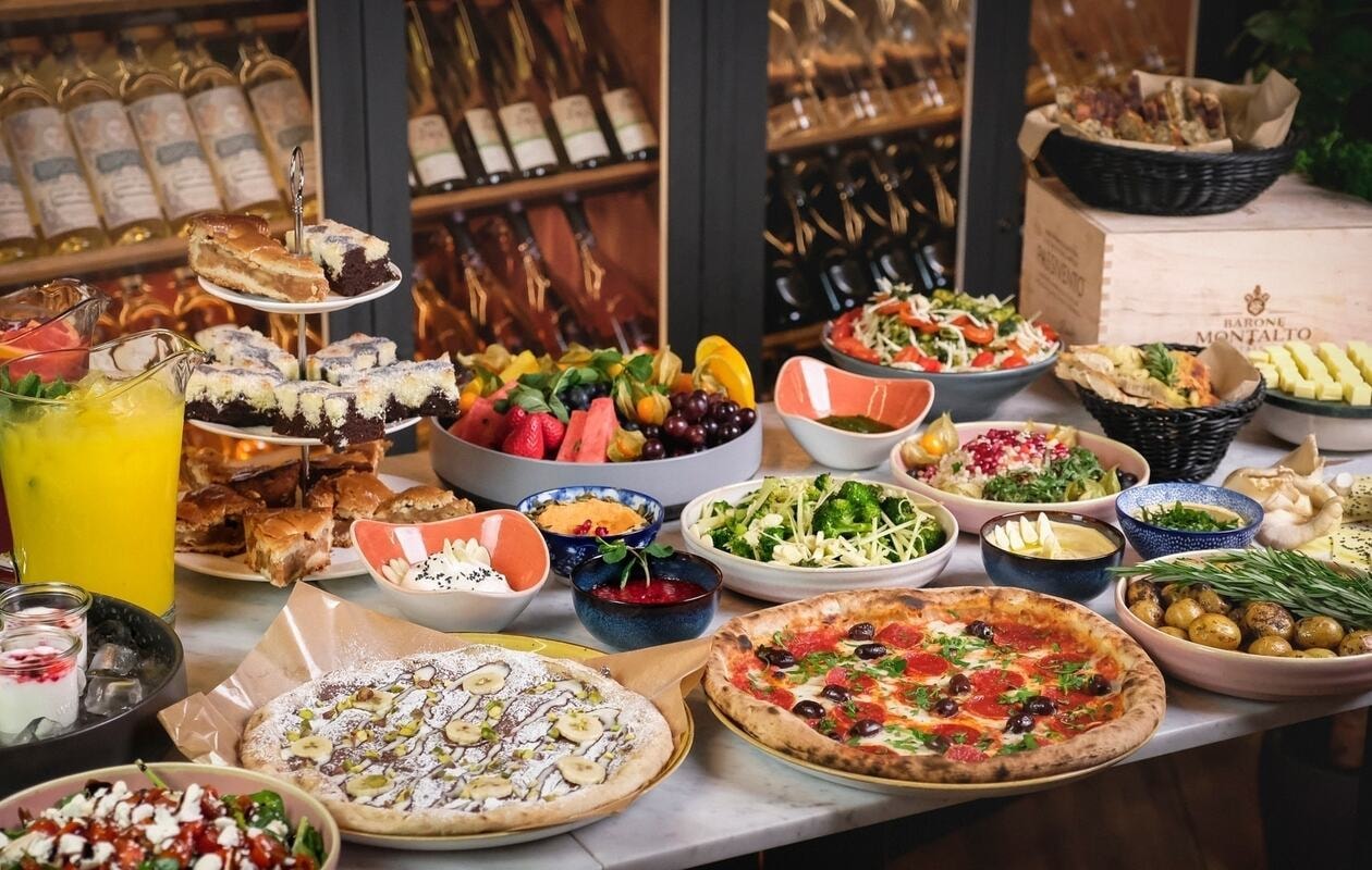 Brunchbuffet hos DEJ