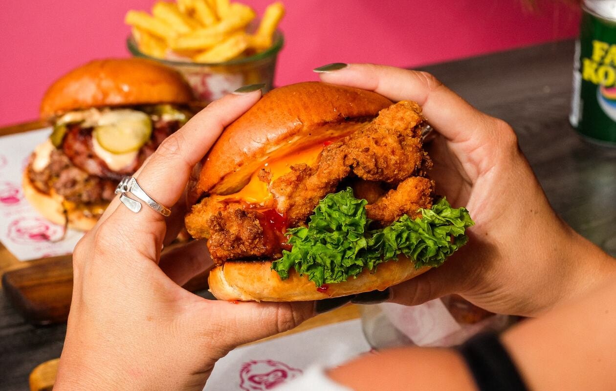 Burgercombo fra Grillaz