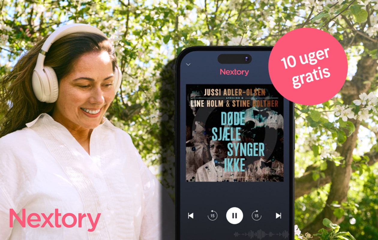 10 ugers GRATIS Lydbog hos Nextory