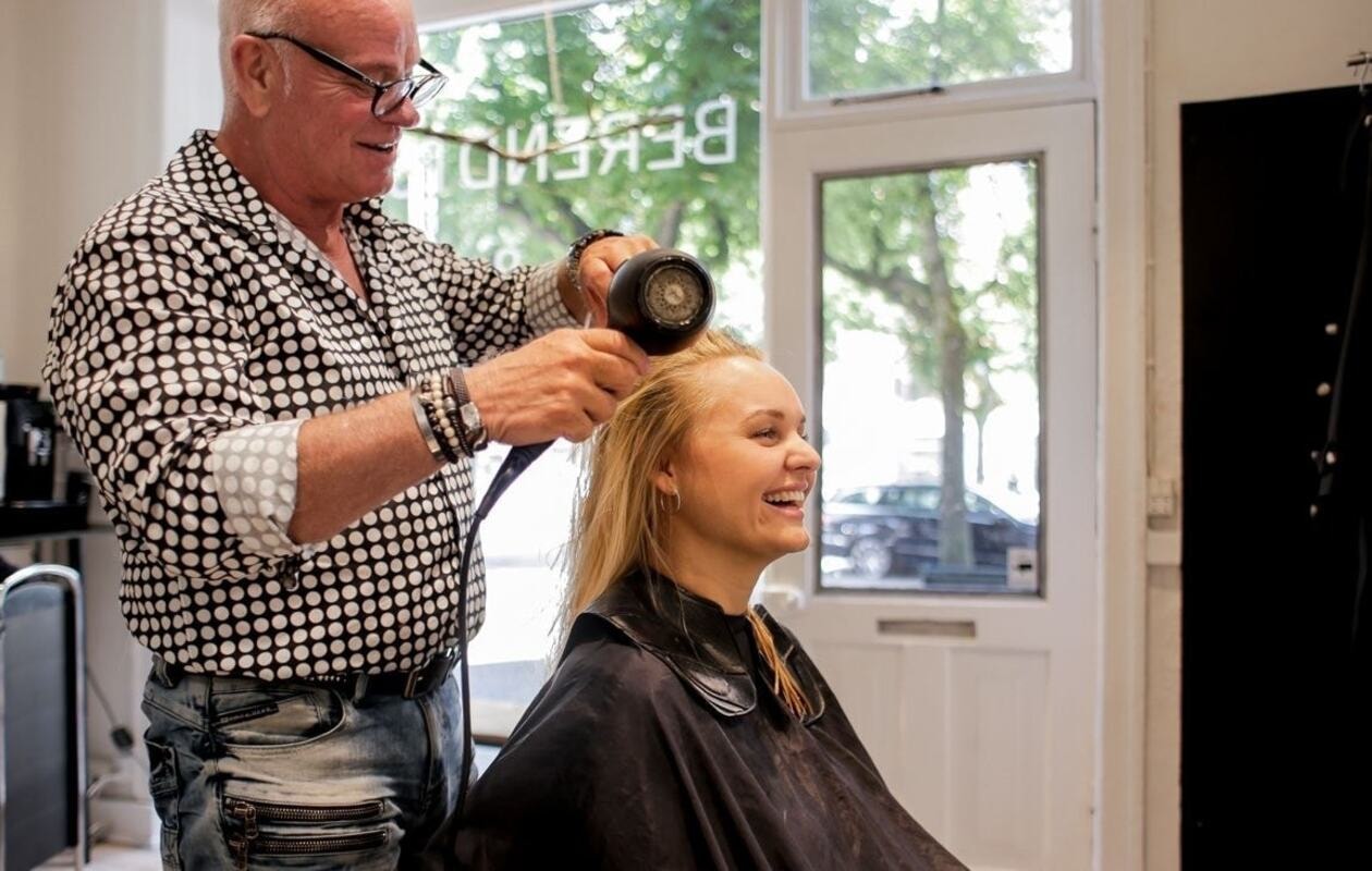 Dameklip med hårkur