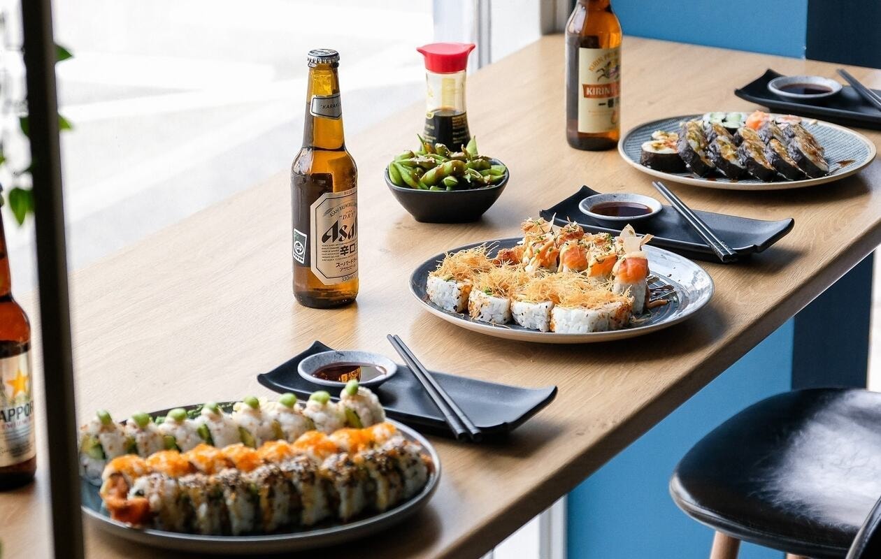 Sushi-menuer