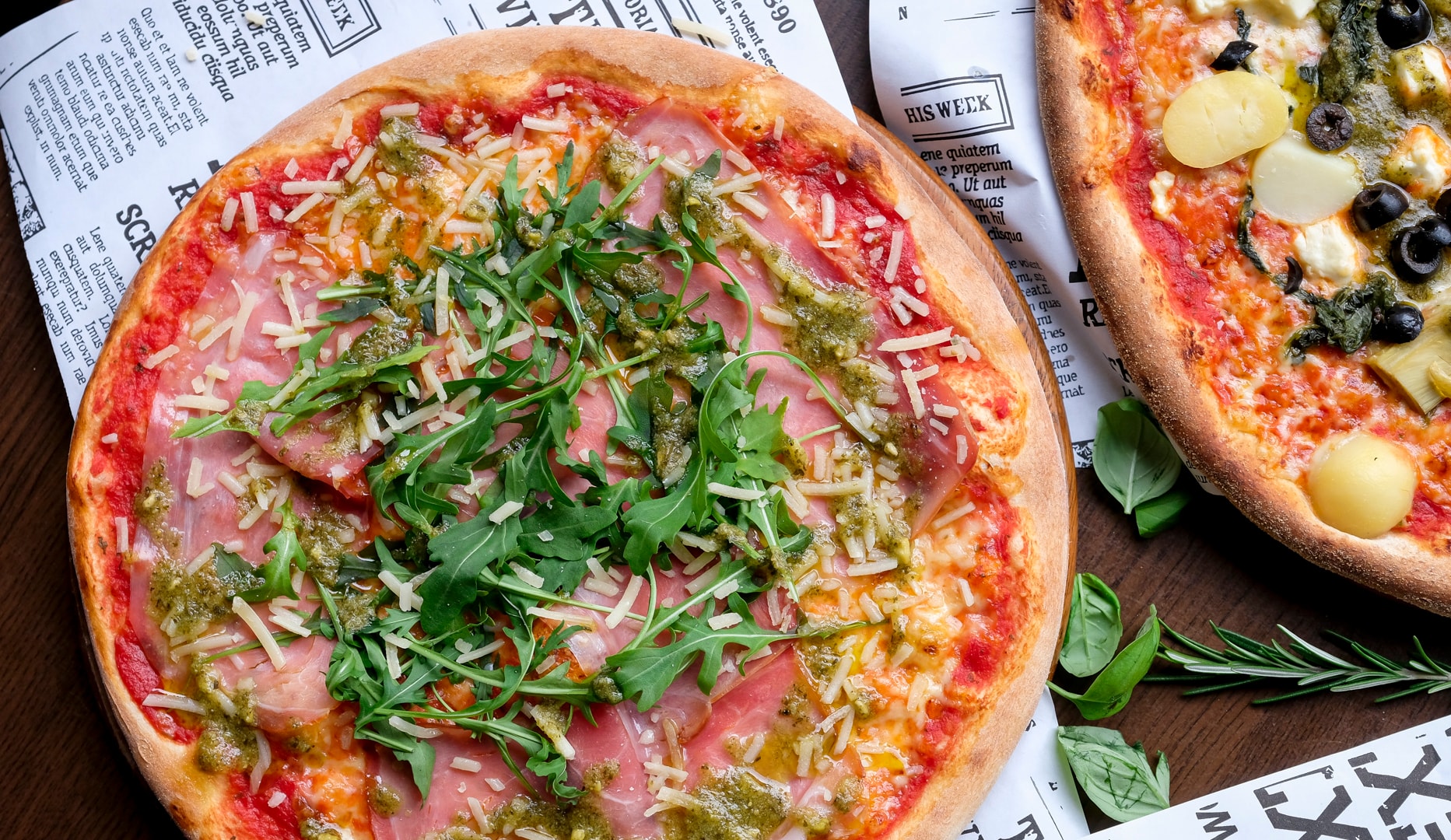 2 x valgfri pizza Tilbud på oplevelser i København, Aarhus,