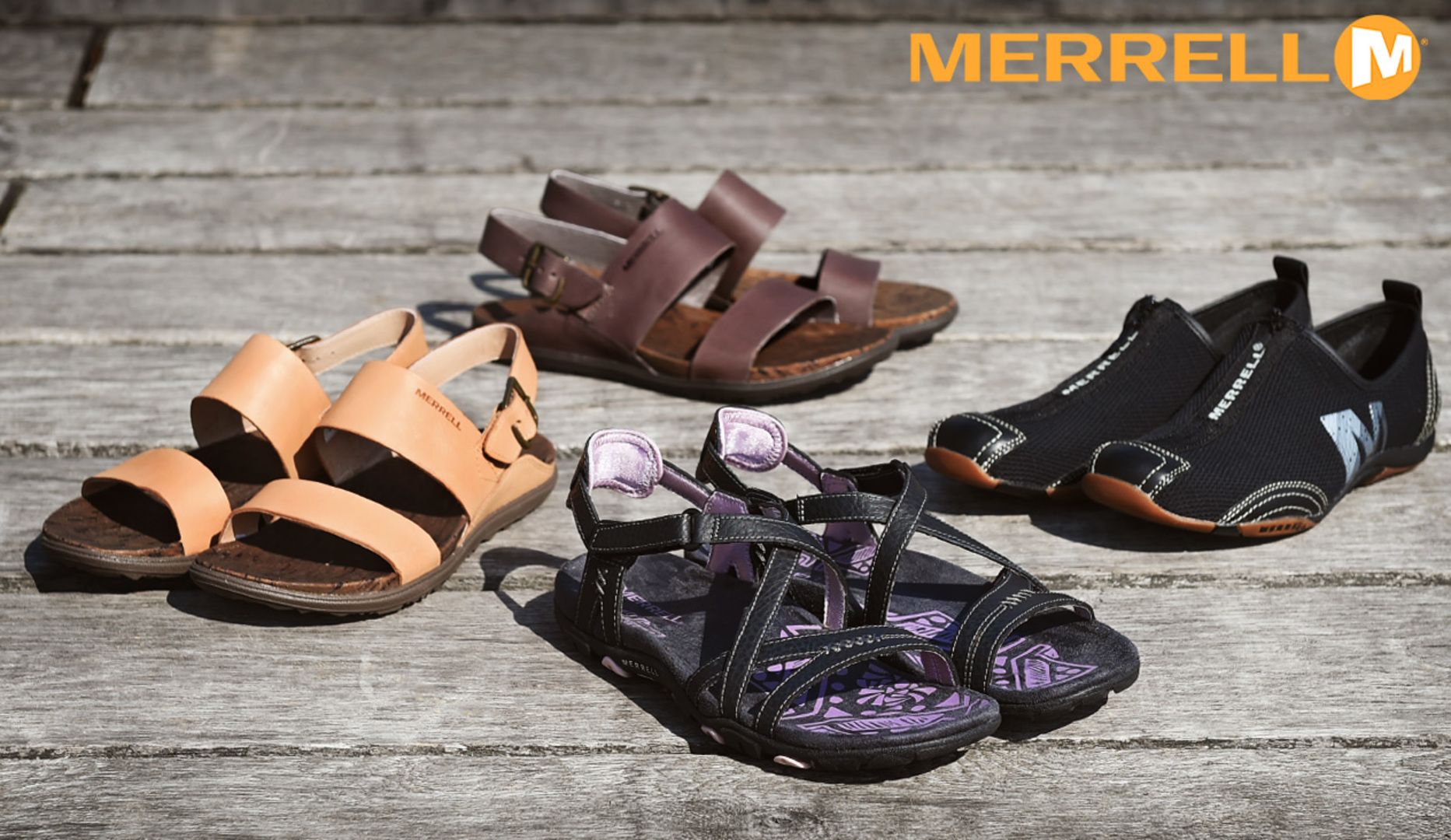 Restsalg: Sandaler og sko fra Merrell | Lauritz