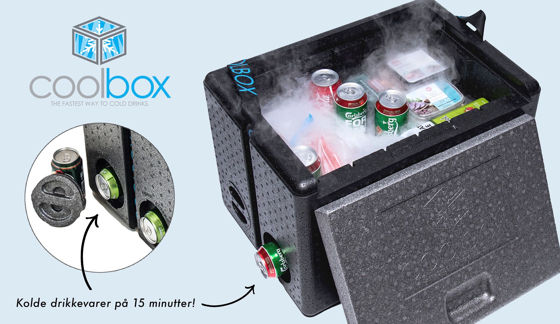Coolbox – holder koldt i 20-24 timer Tilbud på oplevelser i København, Aarhus, og Odense!