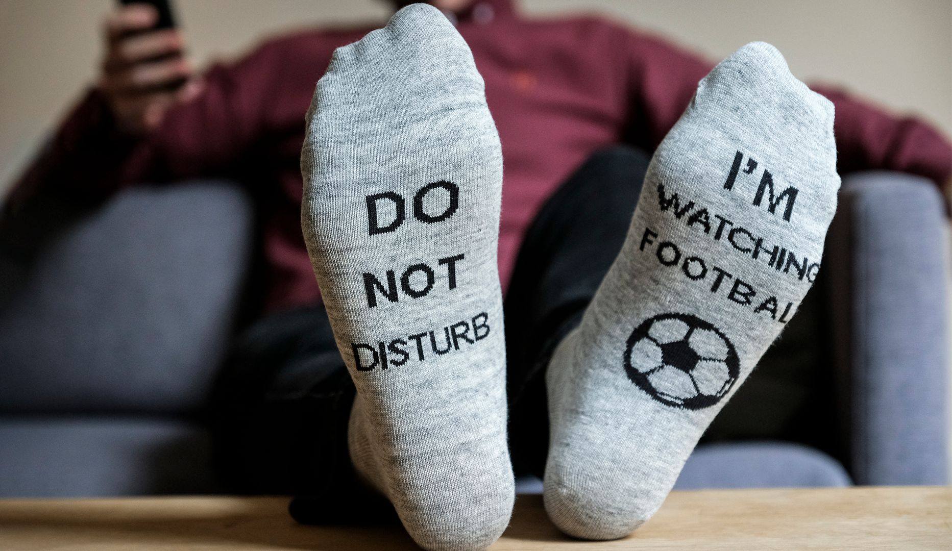 4 par "Do Not Disturb"-sokker