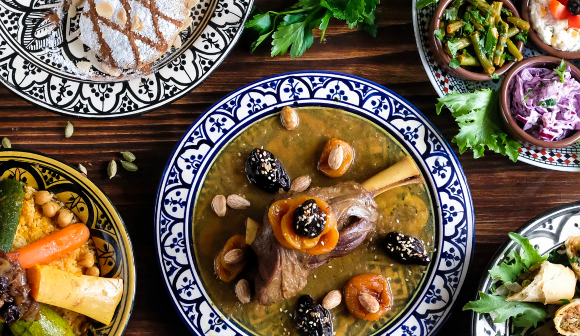 Forret og valgfri hovedret hos Dar Atlas | Tilbud på oplevelser i