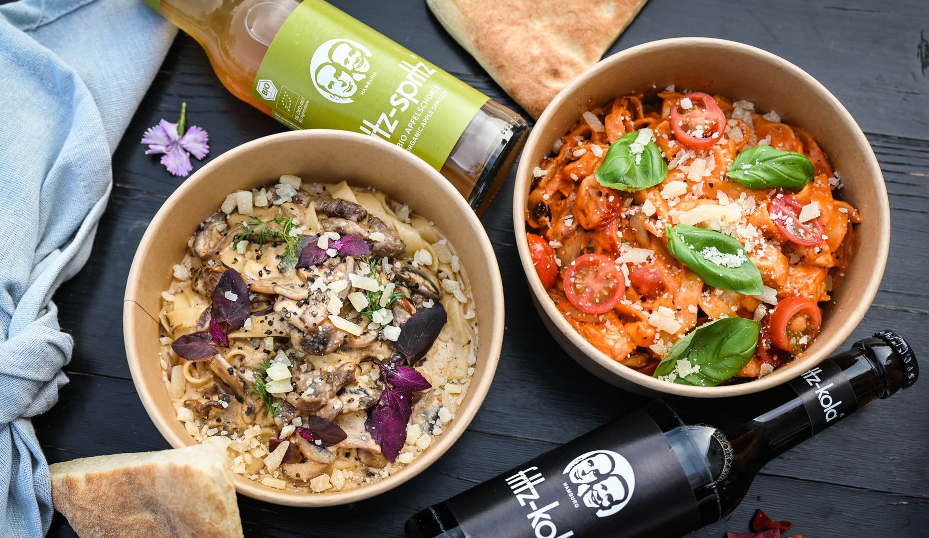 Valgfri pizza/pasta + drik for 2 pers. Tilbud på oplevelser i