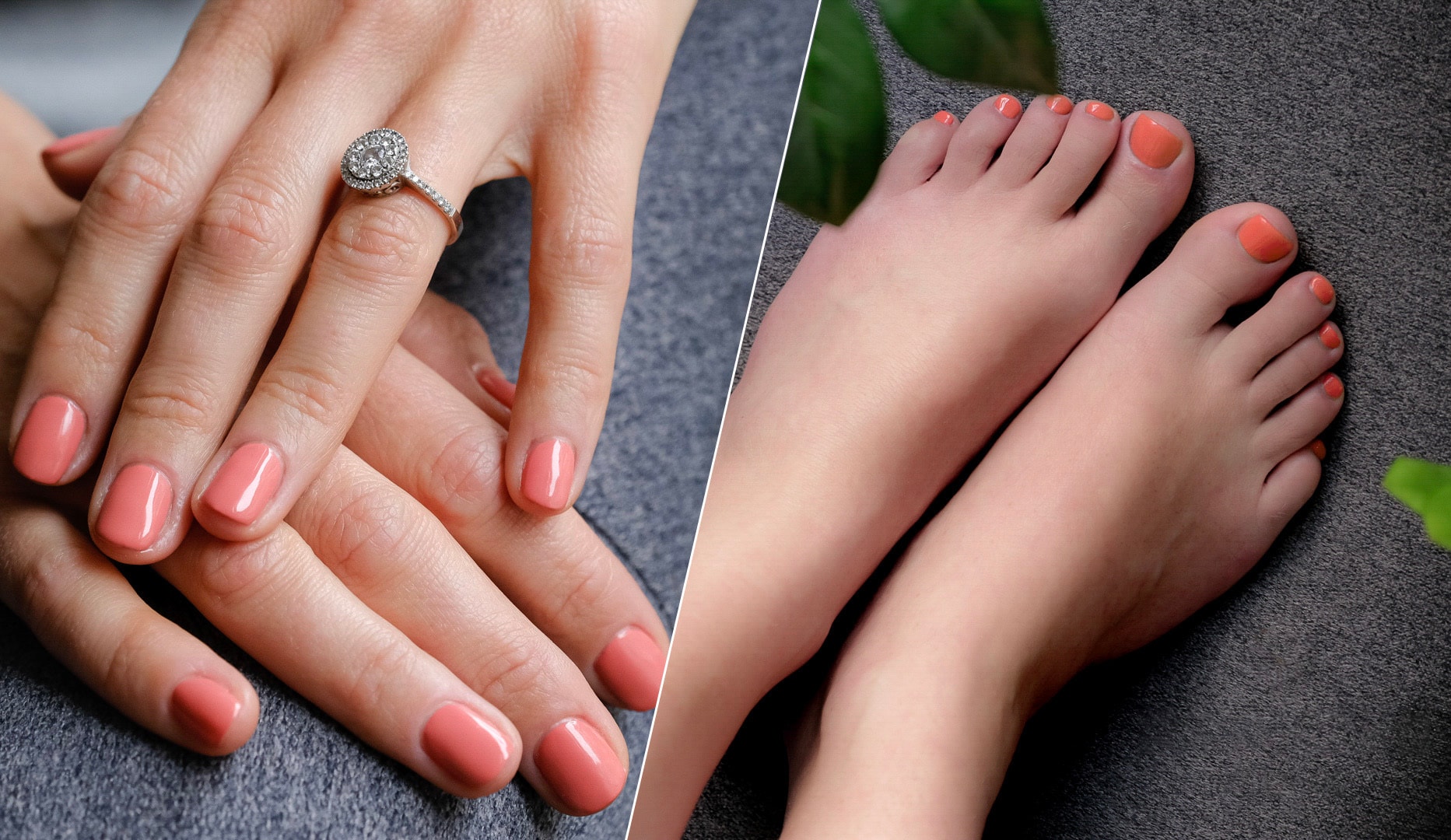Pedi- og manicure hos Natural Nails