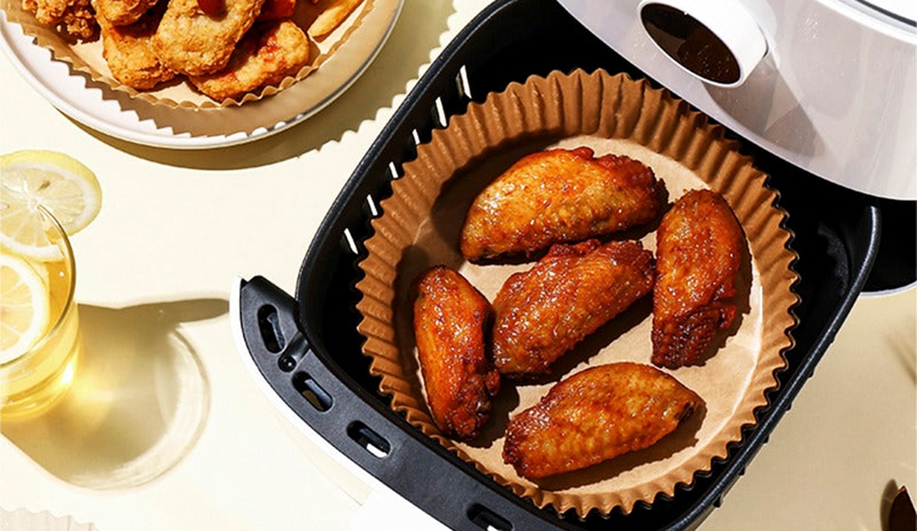 Airfryer bagepapir: 25, 50 el. 100 stk.