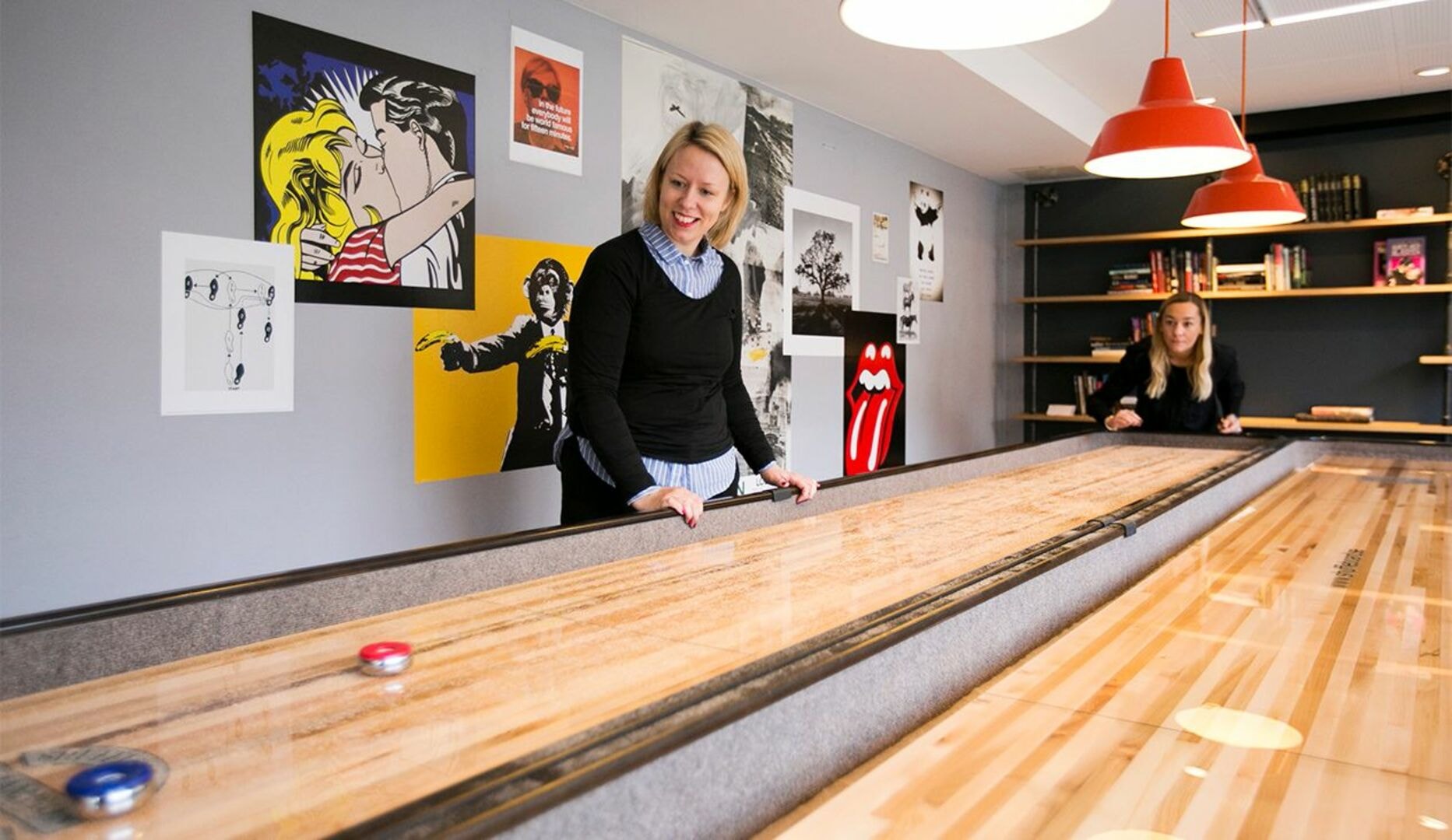 1 times shuffleboard og burger Tilbud på oplevelser i København