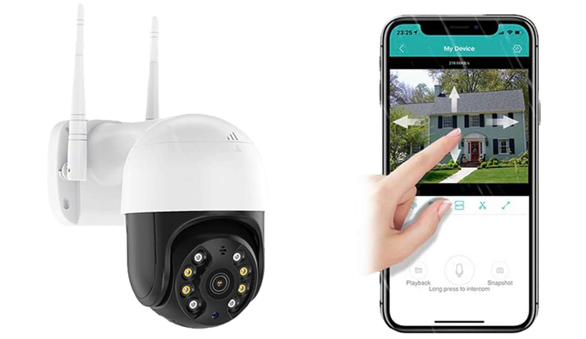 Wifi overvågningskamera - HD el. UHD