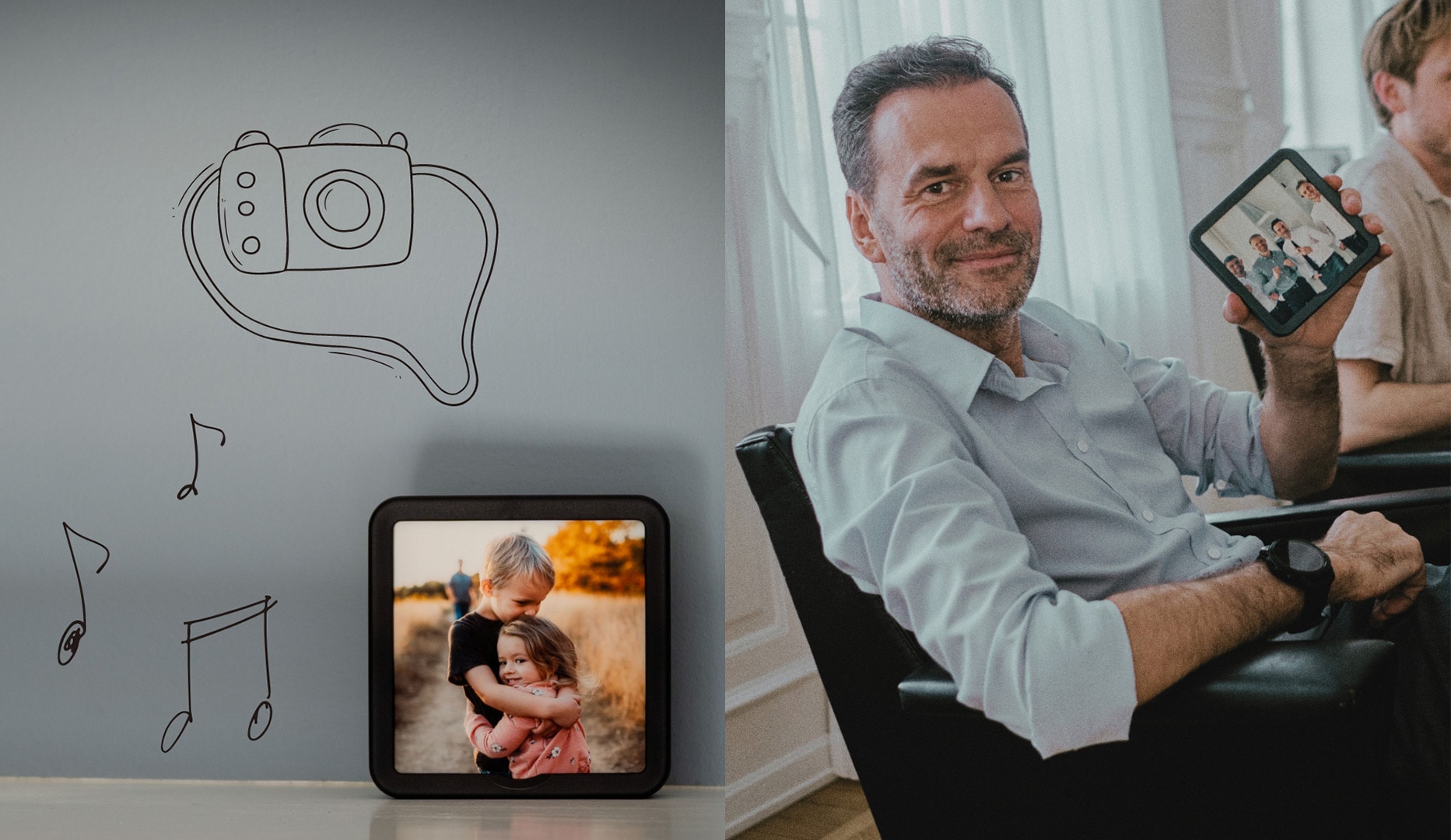 NYHED: Personlig fotoramme m. lydhilsen