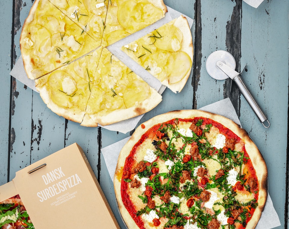 Spar 50 % på landets bedste pizza: Valgfri takeaway pizza fra GORMs - 5 lokationer og mulighed for levering!
