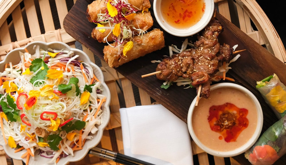 "The Vietnamese Tapas menu"  | Hos 4-stjernede The Vietnamese