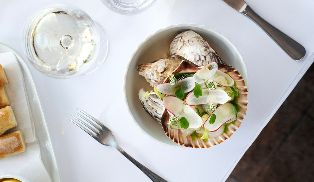 Aftenmenu på nyåbnede Restaurant NU & DA