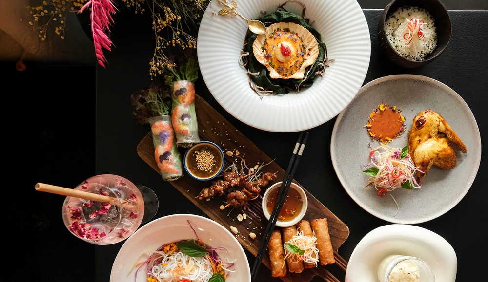"Việtnam TAPAS SUMMER"-menu - Hos 4-stjernede The Vietnamese
