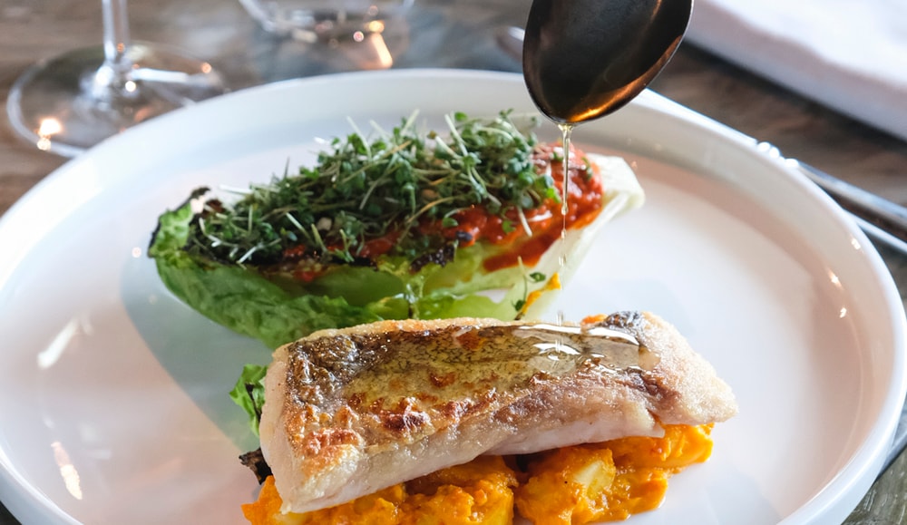 Valgfri/Fixed 3-Retters Menu på Pier 3 - Udsøgt Gastronomi ved Vandkanten