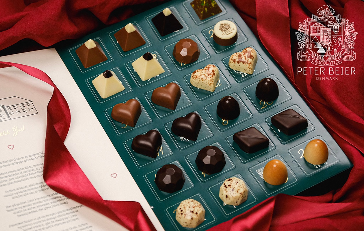 NYHED: Gourmet Chokolade-Julekalenderen fra Peter Beier
