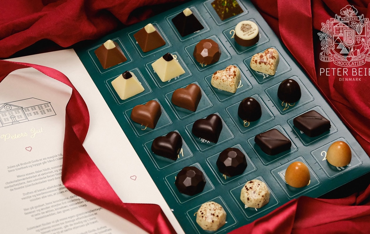 FAVORITTEN ER TILBAGE: Peter Beiers Gourmet-Chokolade-Julekalender