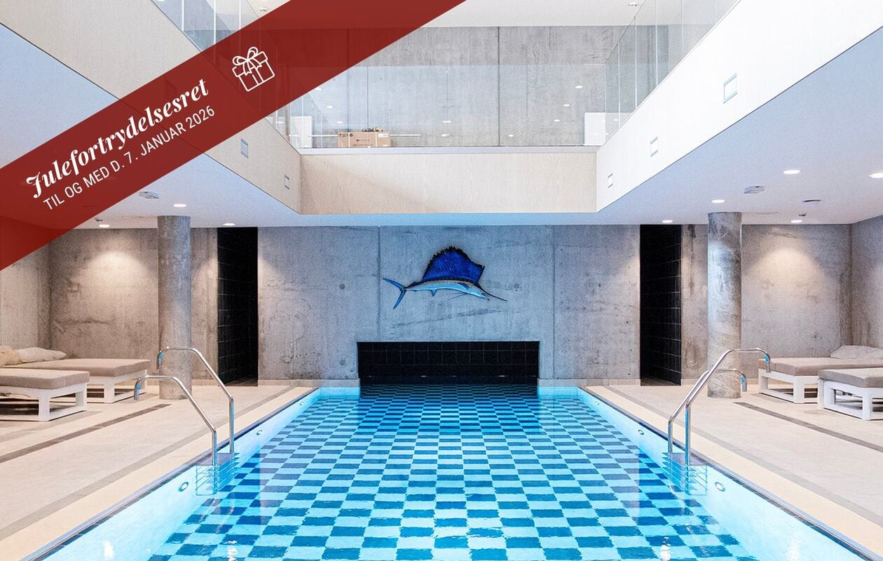 Spa-ophold på Hôtel de Ville i Gilleleje