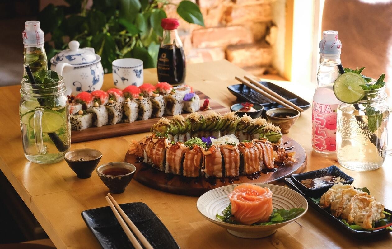 Sushimenu for 2 på Østerbro