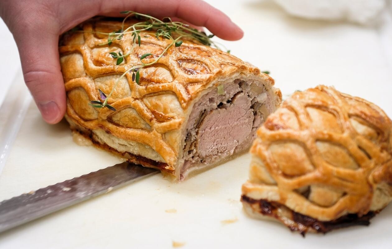 Pork Wellington hos Born & Kolstrup
