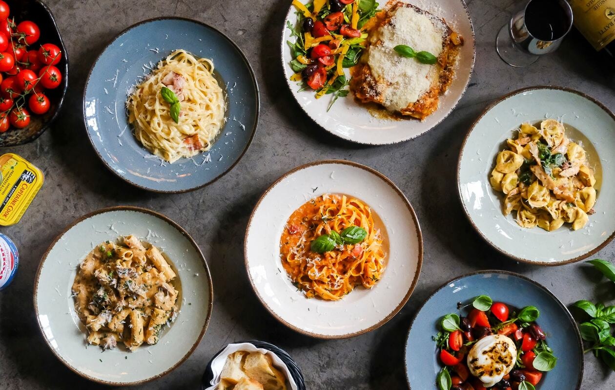 Valgfri Pasta hos Pastamania Østerbro