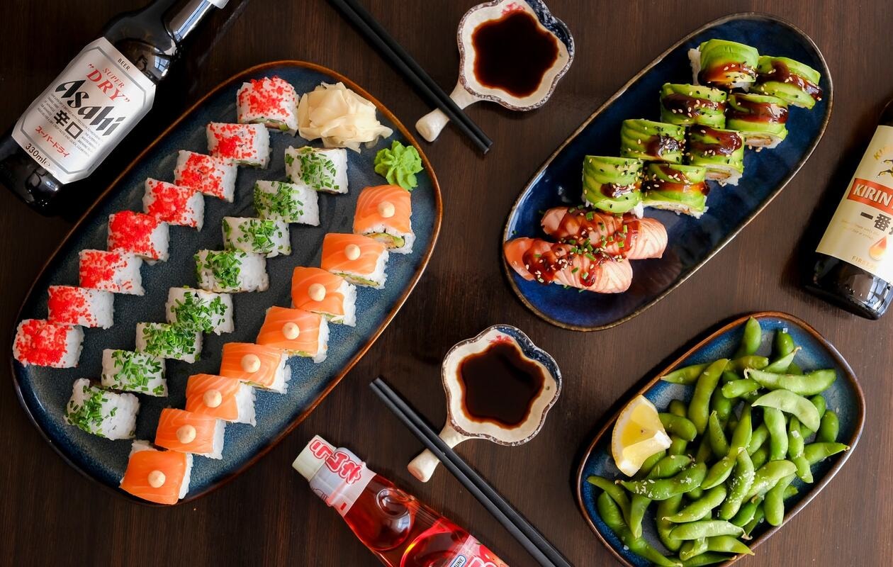 Sushimenu for 2 - København K