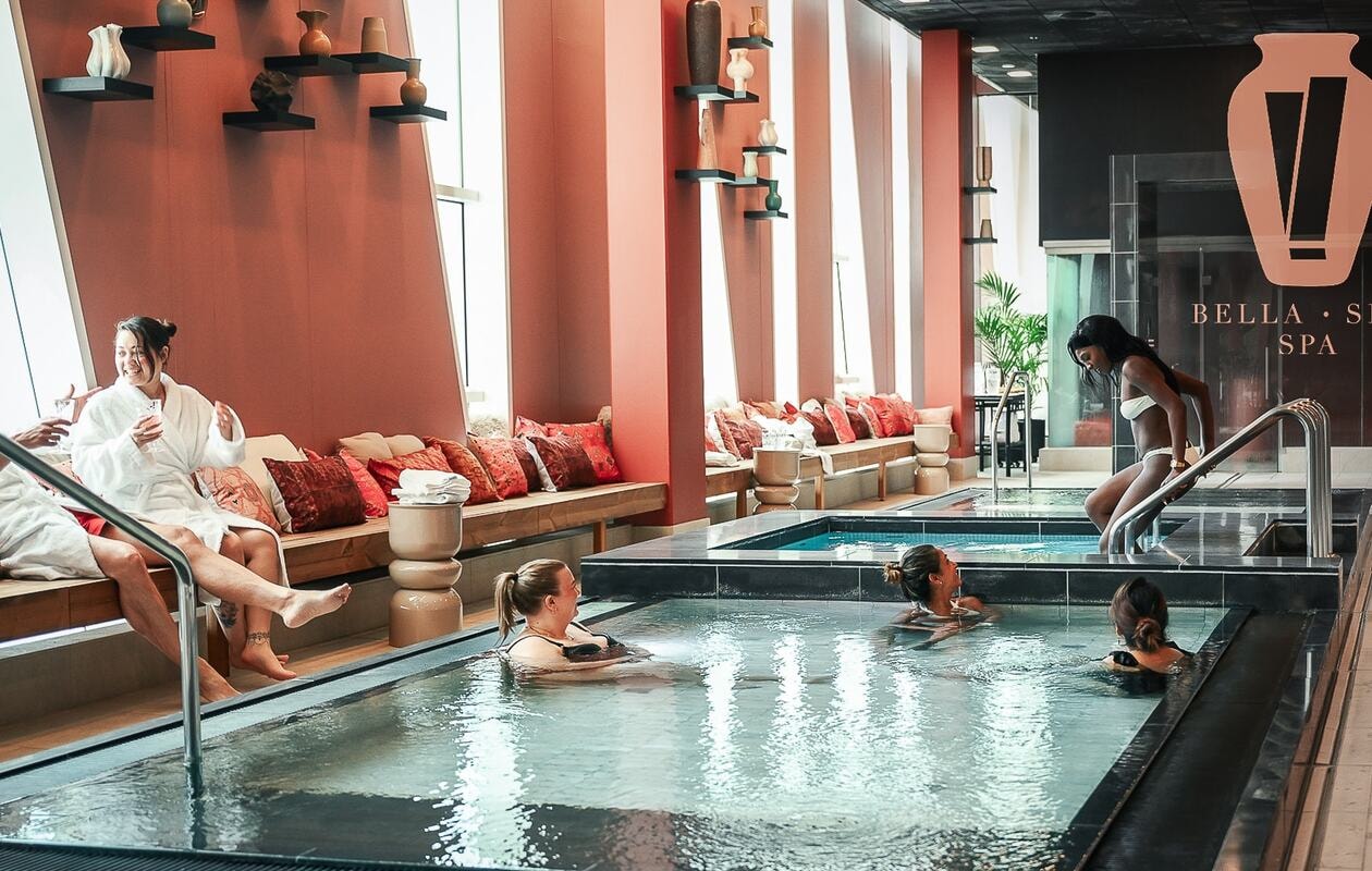Sanselig Spa & Saunagus på Bella Sky