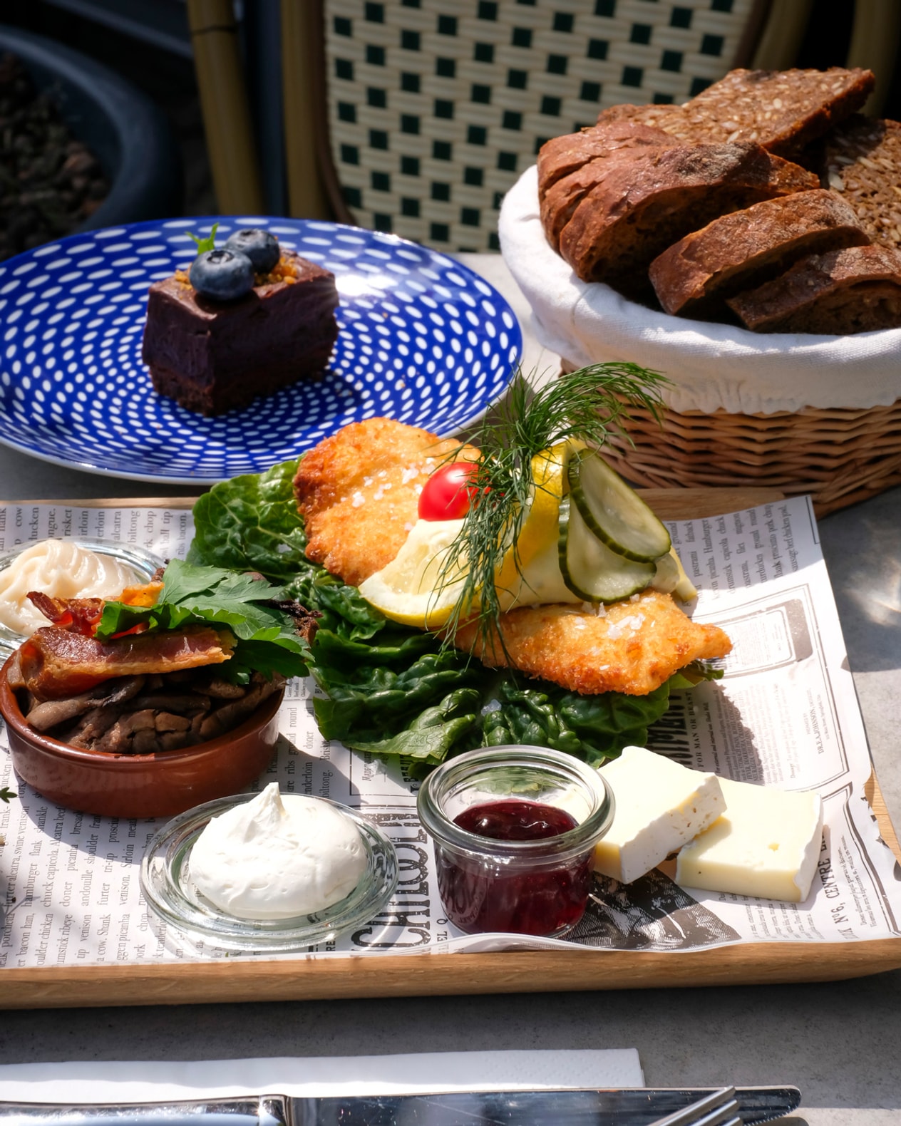 Frokostplatte hos Frederiksberg Rådhuskælder billede 1