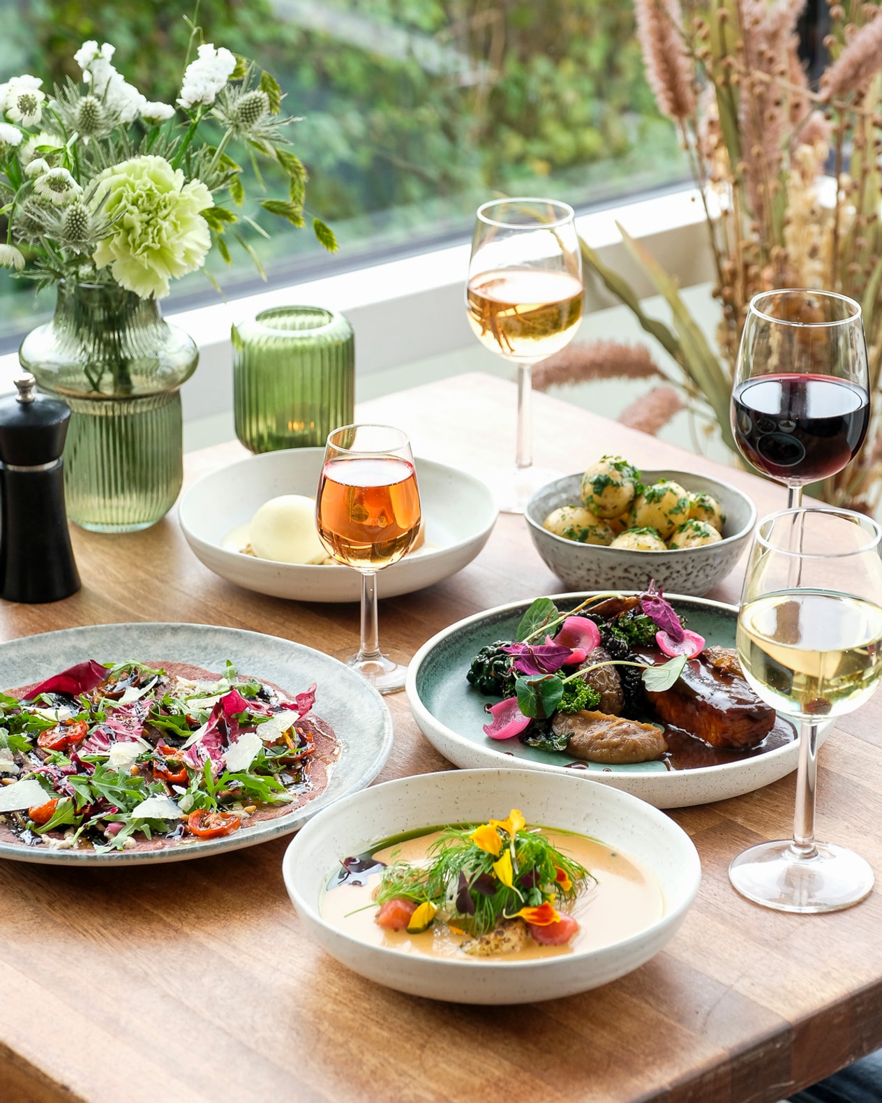 4-Retters Tasting Menu på Restaurant Charlottenlund Fort billede 1