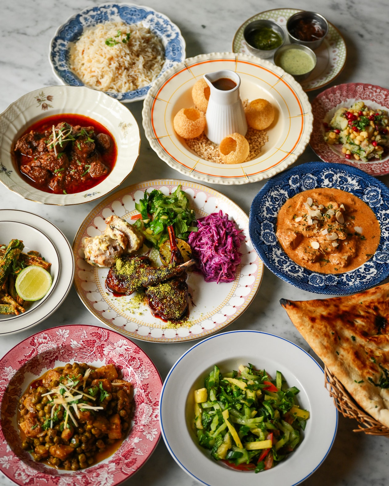 9-retters hos Dhaba Kitchen - Tastingmenu fra Prisvindende TV-Kok billede 1