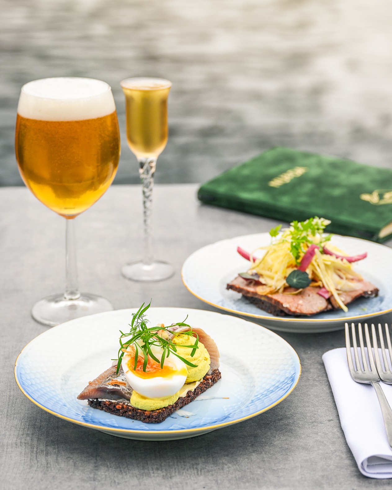 Valgfri 3-retters Frokostmenu på Restaurant NU & DA billede 1