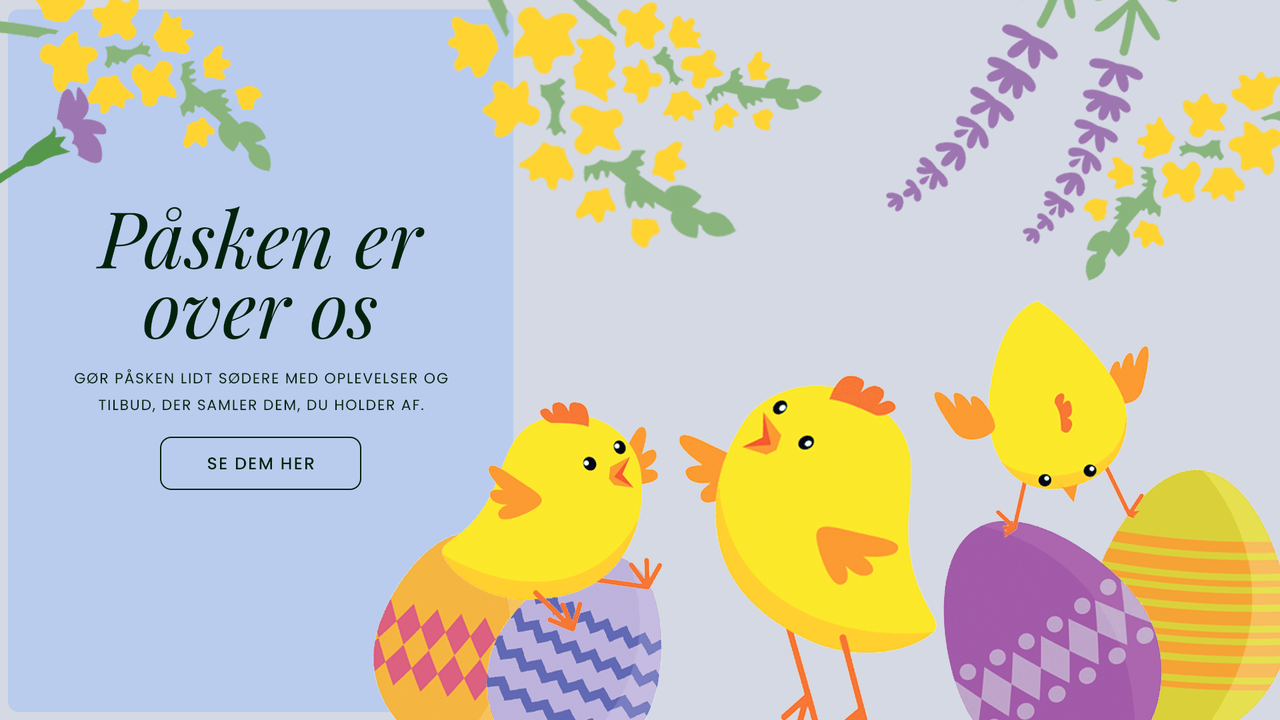 Påskeforkælelse - der luner mere end forårssolen