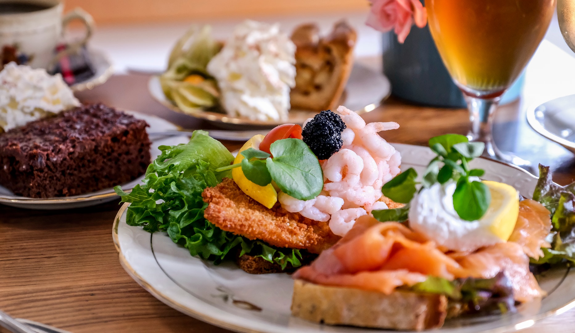 Frokost på Café Havehuset