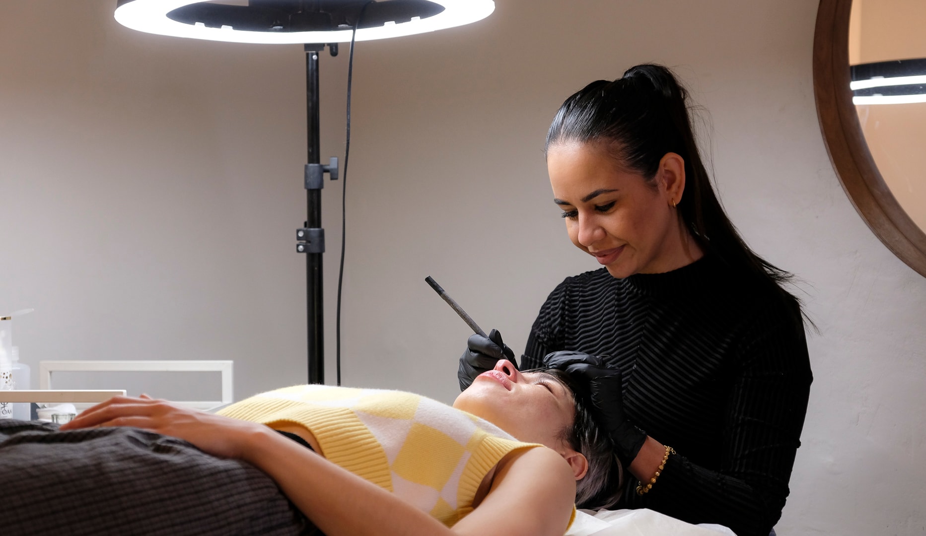 Lash Lift, Brow Lamination el. Microblading