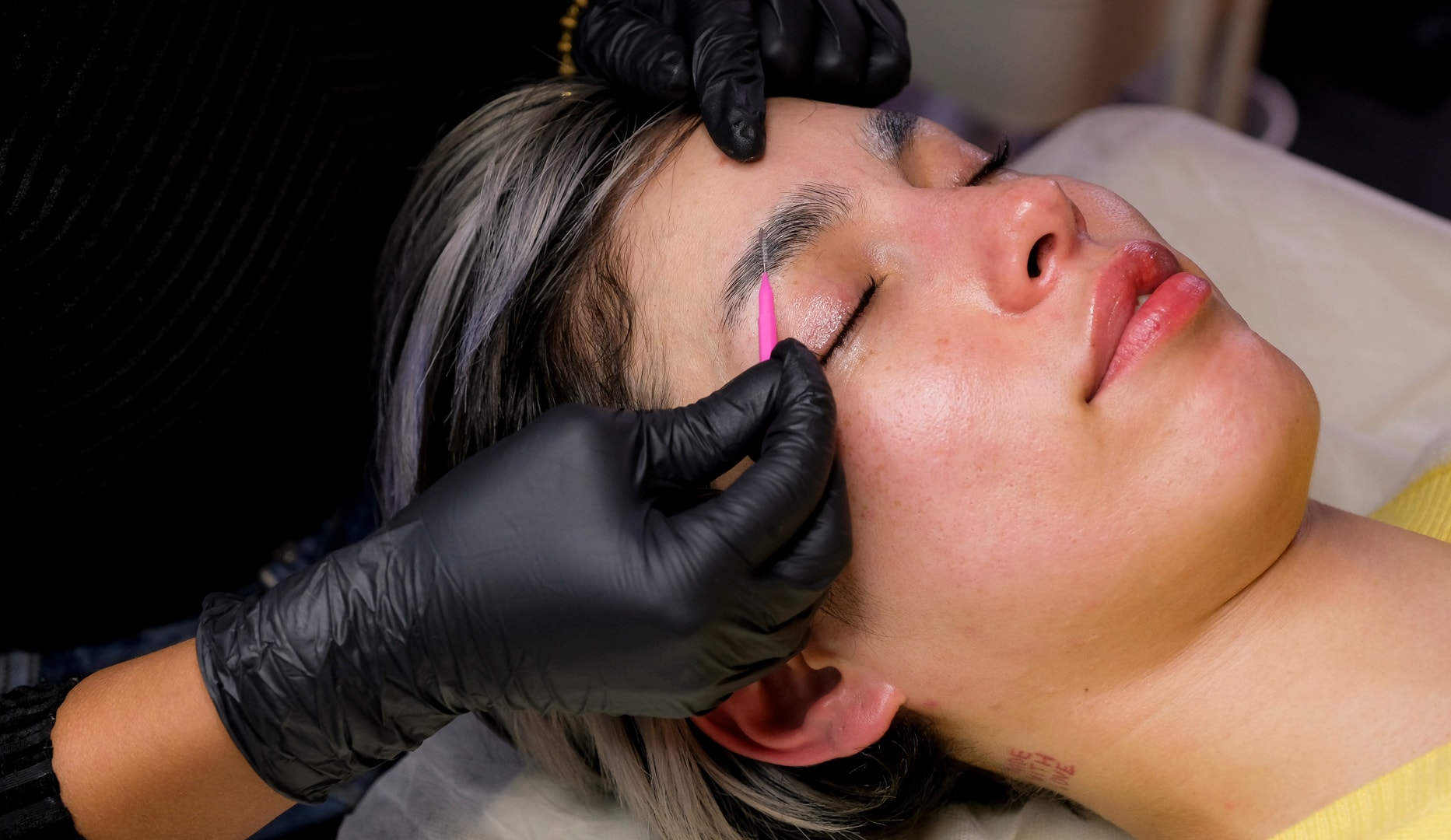 Lash Lift, Brow Lamination el. Microblading