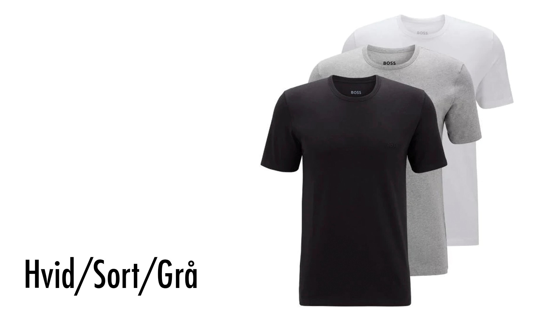 3 t-shirts fra Hugo Boss