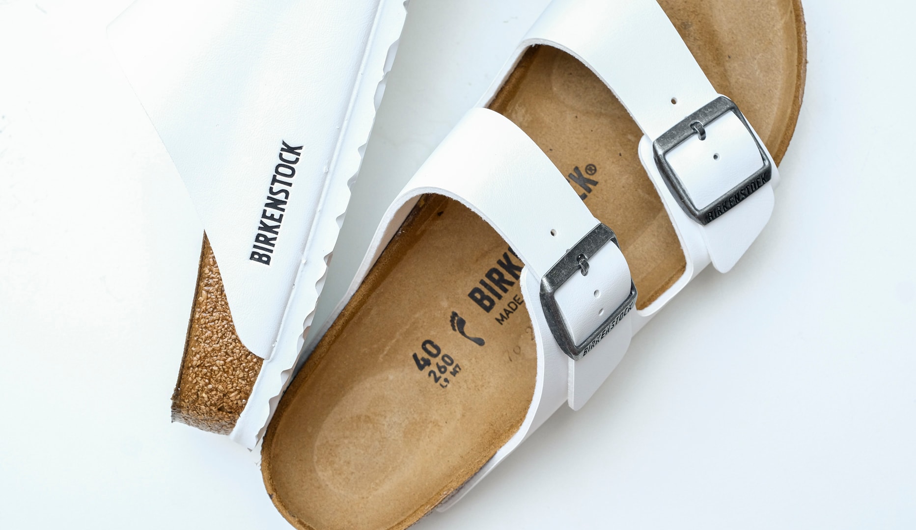 Birkenstock Arizona - hvid