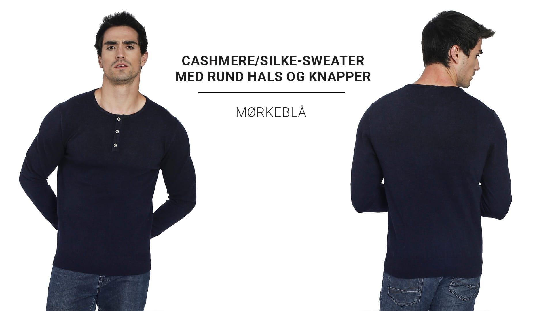 Cashmere-trøjer til mænd