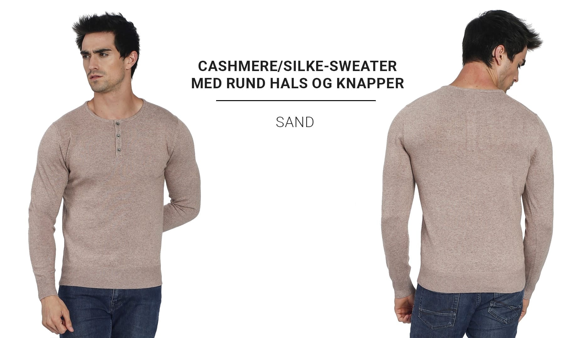 Cashmere-trøjer til mænd
