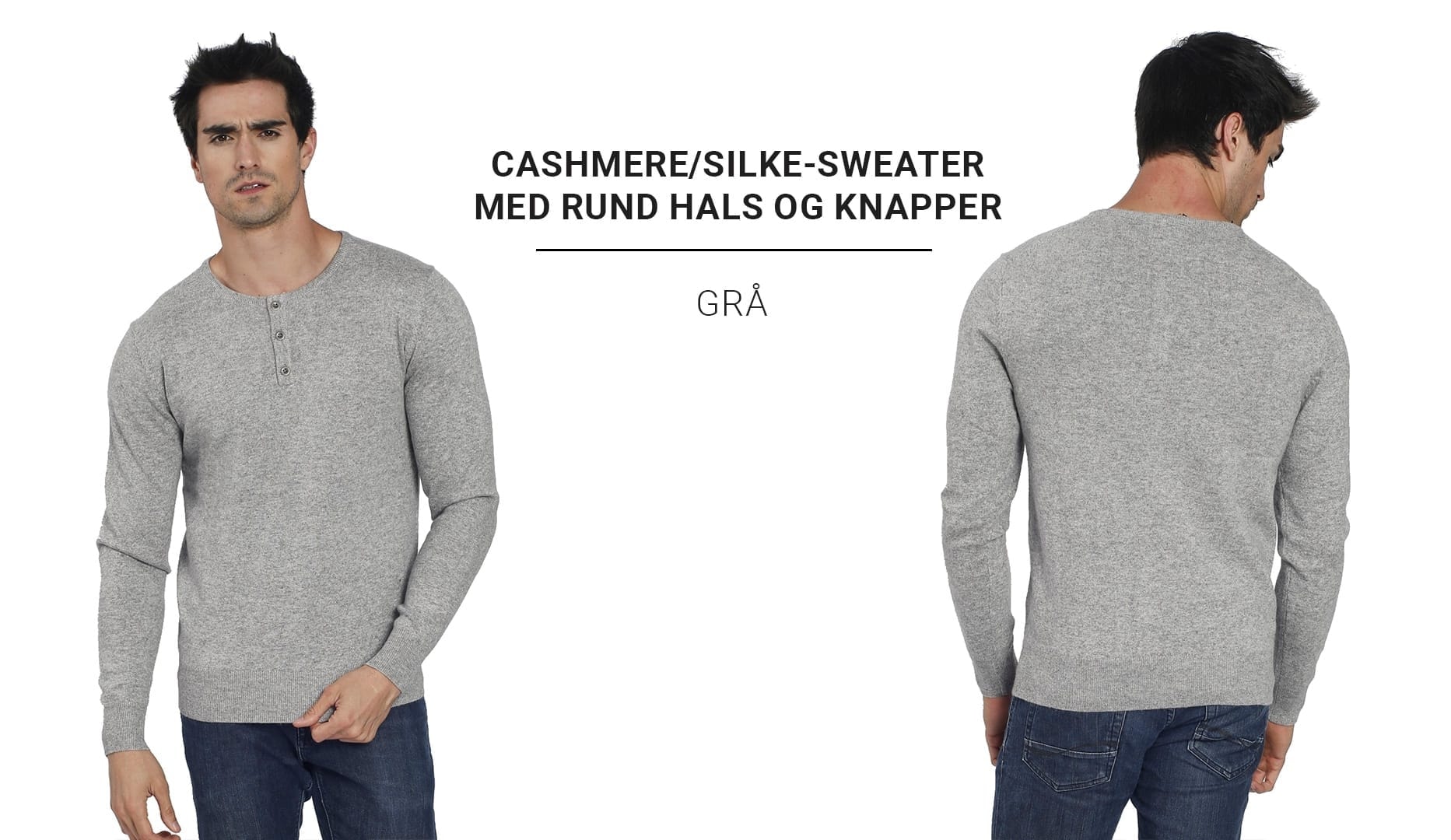 Cashmere-trøjer til mænd