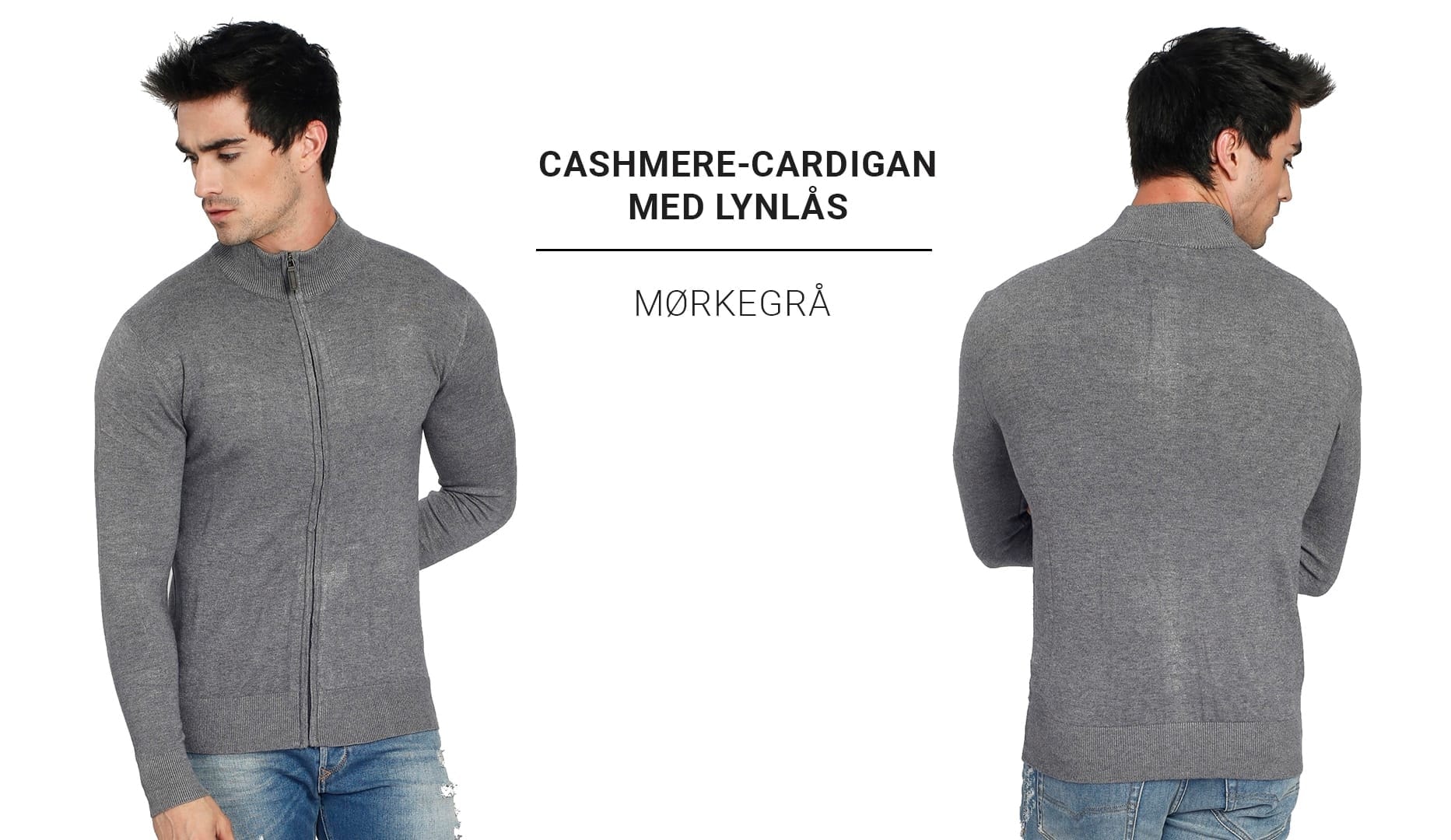 Cashmere-trøjer til mænd