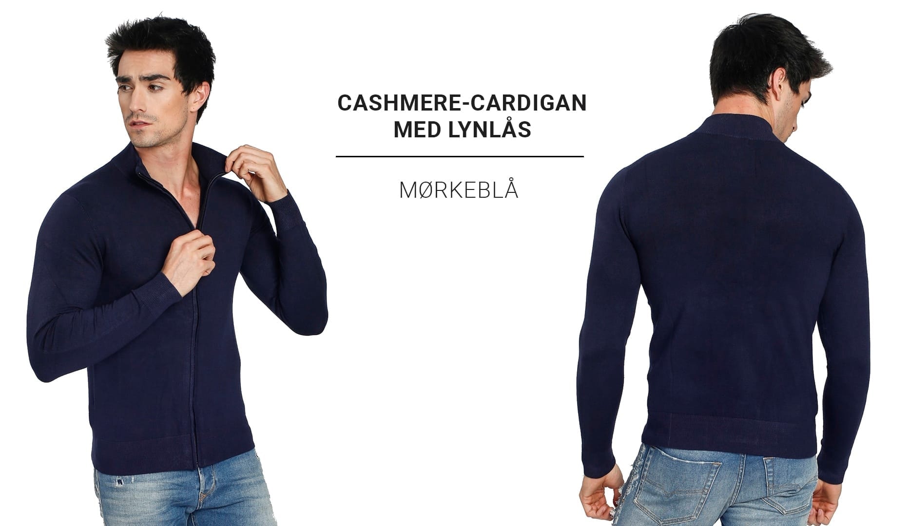 Cashmere-trøjer til mænd