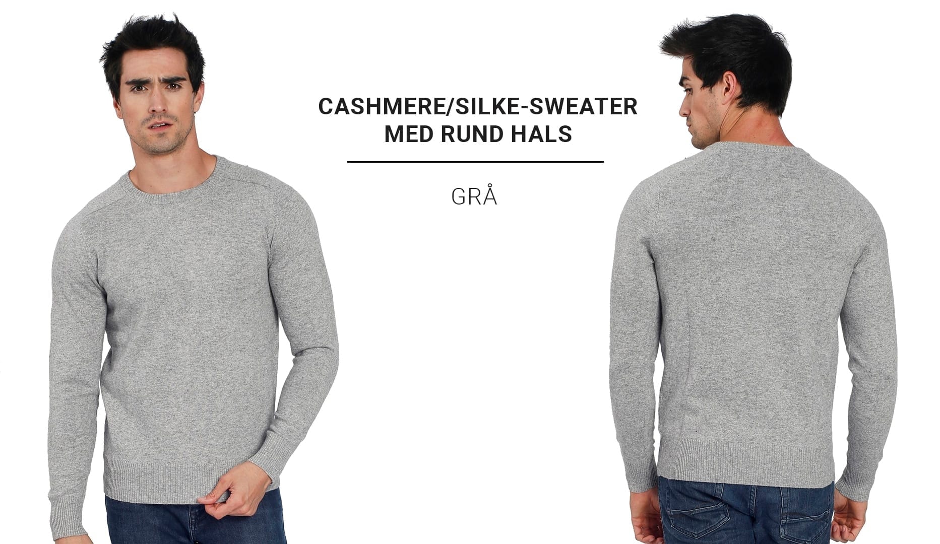 Cashmere-trøjer til mænd