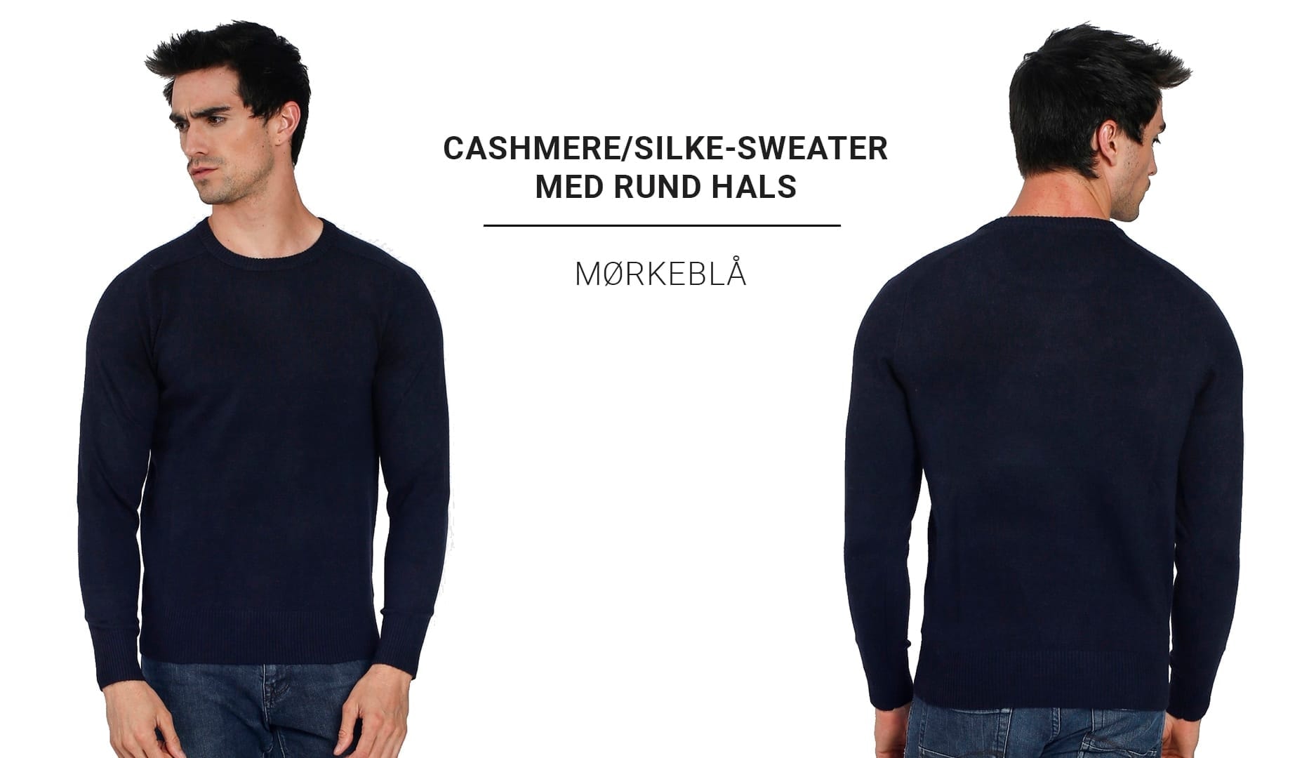 Cashmere-trøjer til mænd